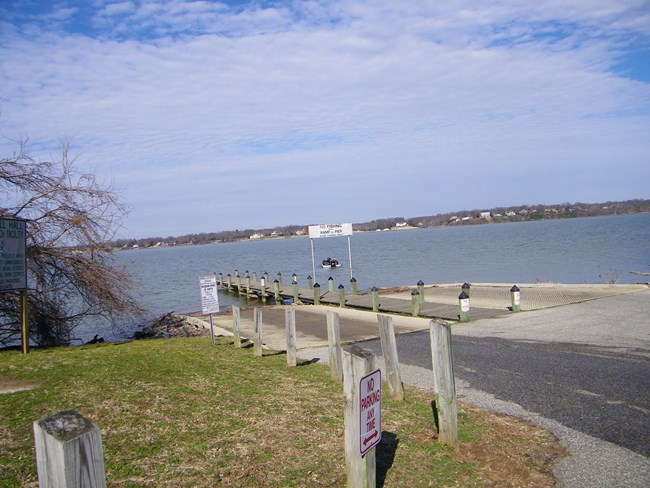 Marshall Hall boat ramp