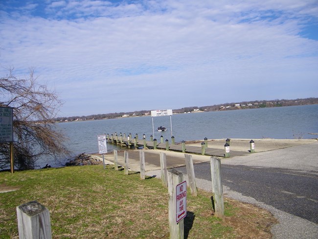 Marshall Hall boat ramp