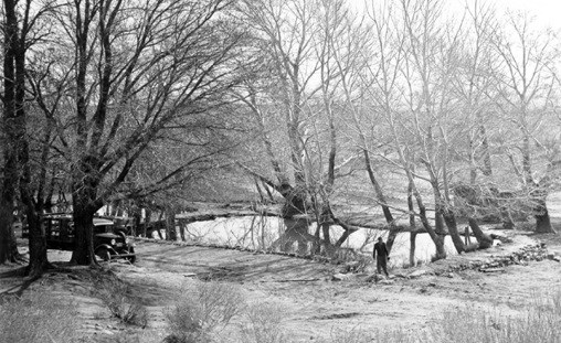 Pond at Pipe Spring National Monument