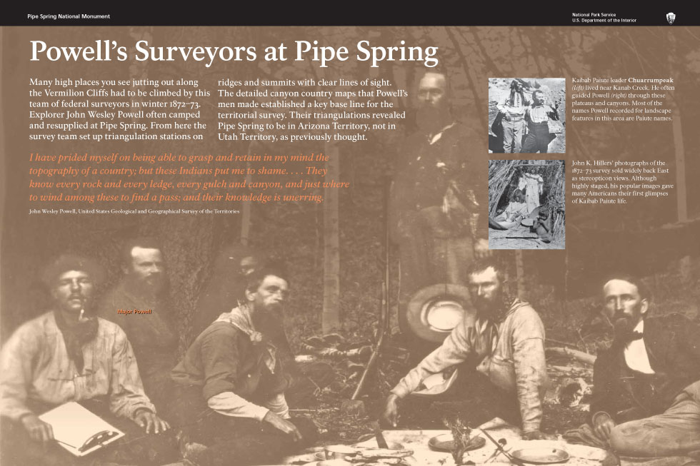 Powell’s Surveyors at Pipe Spring Powell’s Surveyors at Pipe Spring