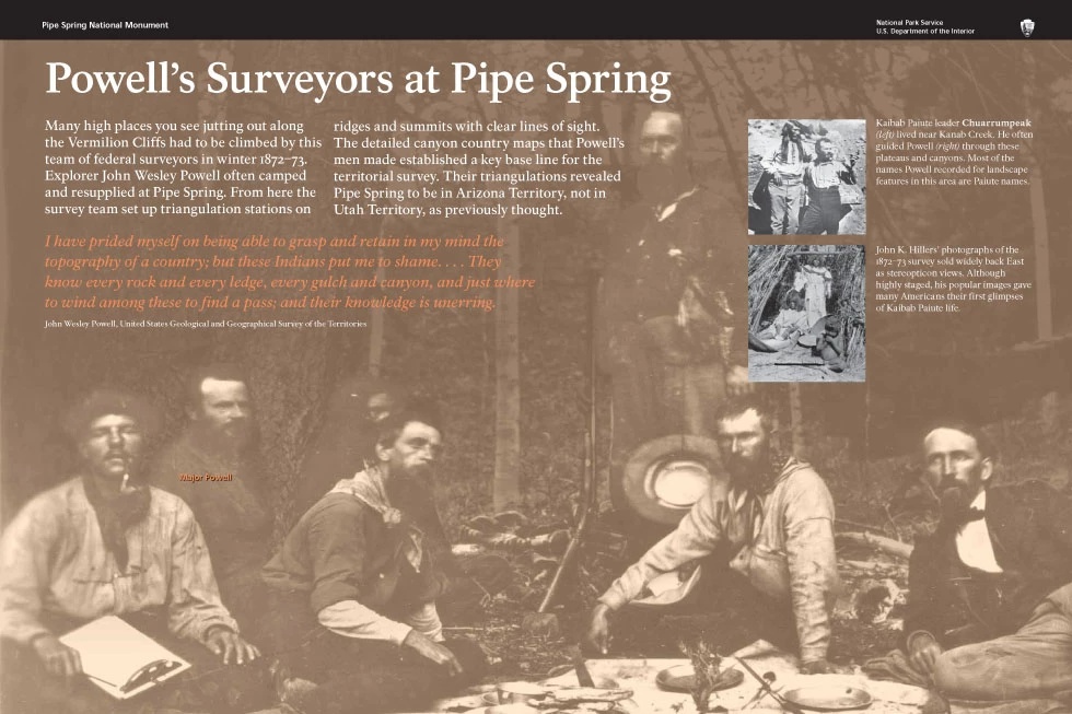 Powell’s Surveyors at Pipe Spring