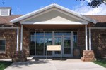 Entrance to Visitor Center at Pipe Spring