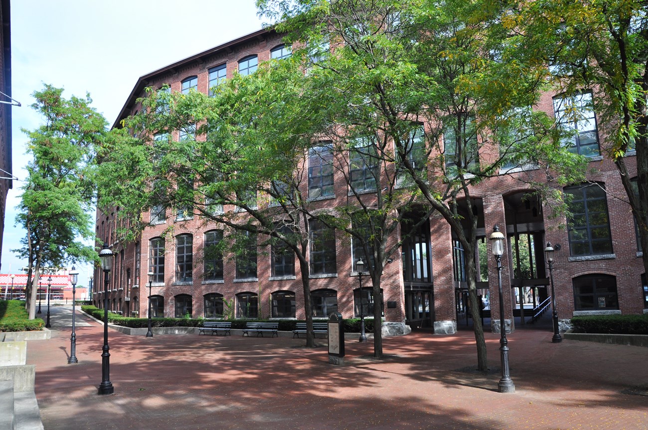 Lowell National Historical Park Visitor Center at Market Mills