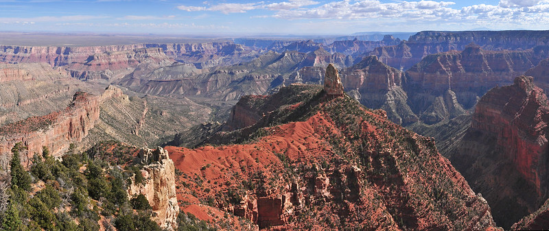 Point Imperial Point Imperial, the highest point on the North Rim at 8,803 feet (2,683 meters), overlooks the Painted Desert and the eastern end of Grand Canyon.