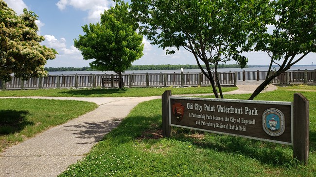 James River Waterfront at City Point