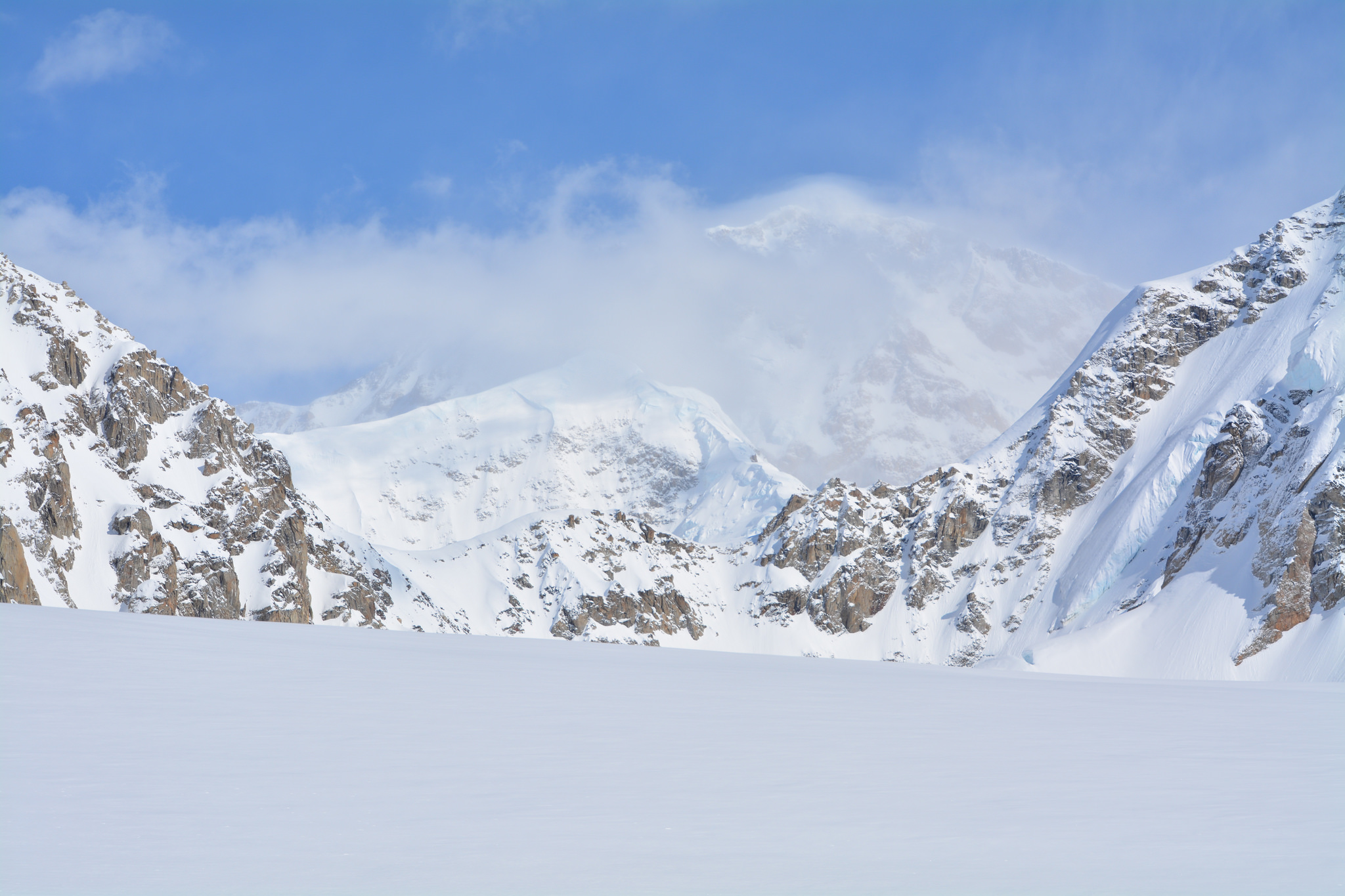 Denali Awaits Denali in the Mists