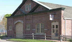 Photo image of the Pony Express Stables.