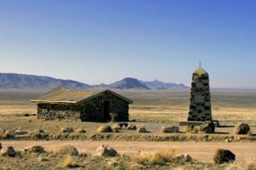 Photo image of the Simpson Springs Pony Express Station. Photo image of the Simpson Springs Pony Express Station.