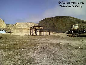 One of the quarries slated for restoration prior to construction.