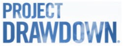 The words "Project Drawdown."