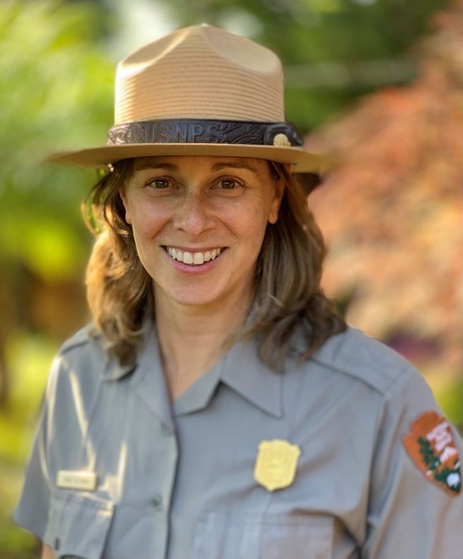 Point Reyes National Seashore Superintendent Anne Altman. A headshot of a woman in a National Park Service uniform and flat hat.