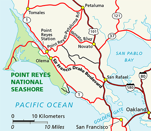 Parking Lots - Point Reyes National Seashore (U.S. National Park Service)