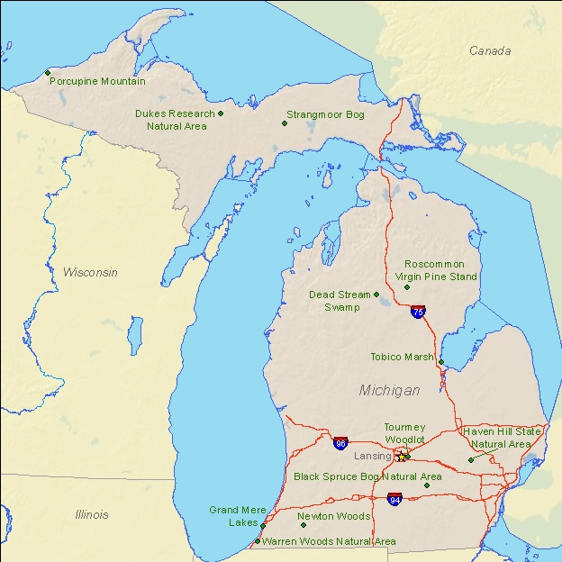 List Of Parks In Michigan