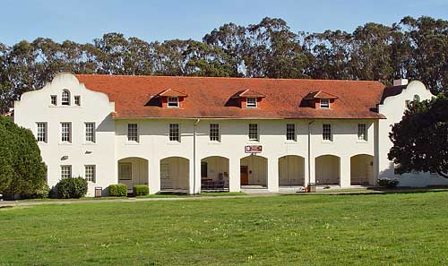 A barracks at Fort Scott today.