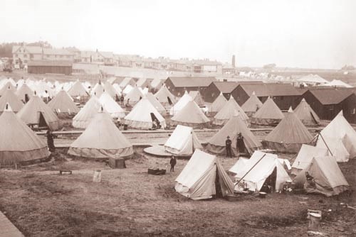 1906 refugee camp at the Presidio