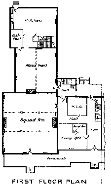 Montgomery Street barracks blueprint