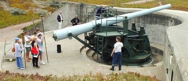 Demonstration at Battery Chamberlin