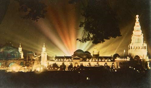 The fair at night