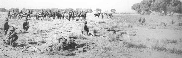10th Cavalry on the Mexican border, 1916.