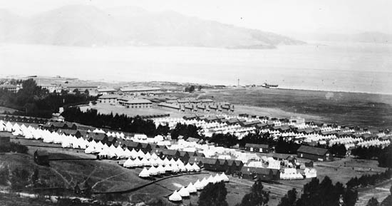 Presidio and East Cantonment around 1900
