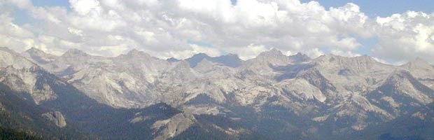 The high country of Sequoia National Park The high country of Sequoia National Park