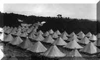 Brigadier General Henry Merriam was the commanding general of the Department of California in 1898. The living conditions at Camp Merriam were considered to be better than Camp Merritt, just south of the Arguello Boulevard Gate.
