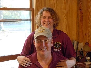 Volunteers working at the Visitor Center