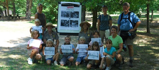 rangers and children learn outdoors! rangers and children learn outdoors!