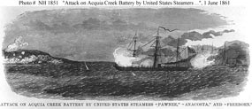 Attack at Aquia Creek