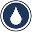 Icon of waterdrop