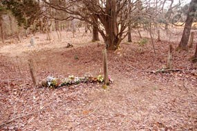 Taylor family graveside