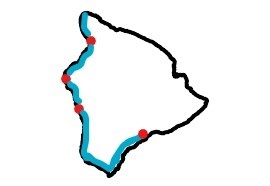 National Parks and Historical Trail System on Hawai'i Island