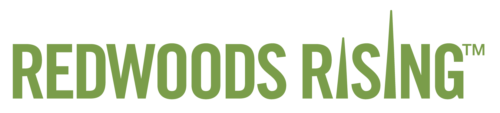 Redwoods Rising logo
