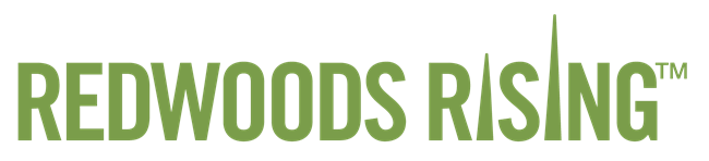 Redwoods Rising logo