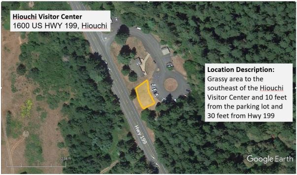 Hiouchi Visitor Center Demonstration area described in 36 CFR §2.51