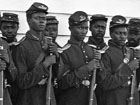 Photograph of unnamed Union African American troops