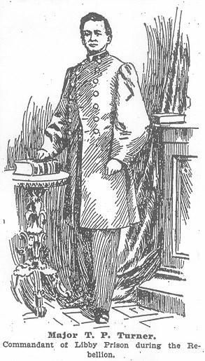 an engraving of a man in a Confederate Civil War uniform