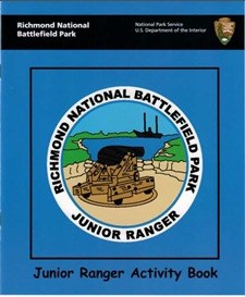 Junior Ranger booklet at Richmond National Battlefield Park