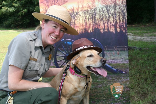 Ranger Steph and Bark Ranger