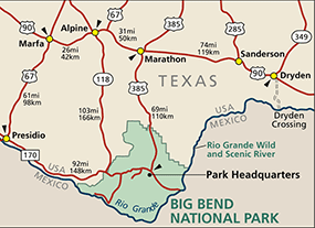 Directions Transportation Rio Grande Wild Scenic River U S National Park Service