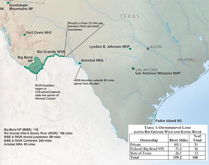 Maps Rio Grande Wild Scenic River U S National Park Service