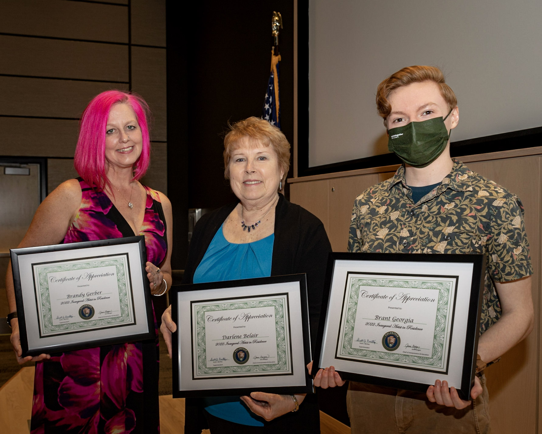 2022 Artists in Residence Three artists chosen