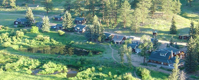 Aerial photo of McGraw Ranch.