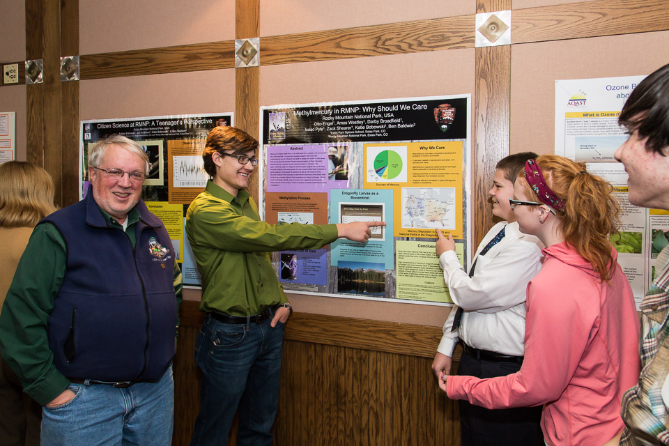 Students present to Superintendent Baker Students present to Superintendent Baker