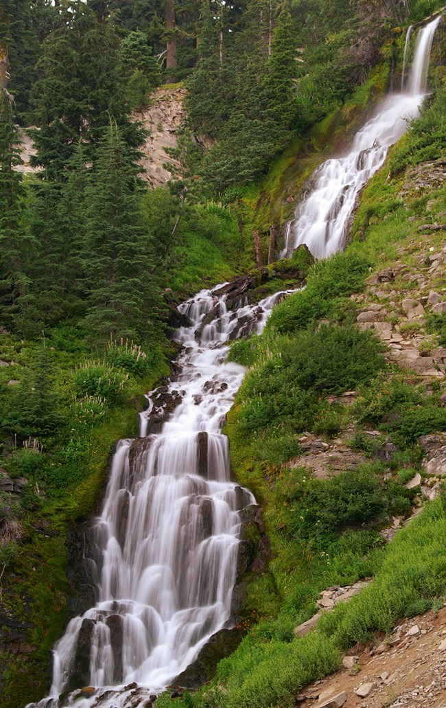 Vidae Falls along the East Rim Drive by Dave Harrison