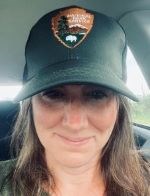 Image of Erin Argyilan in NPS hat
