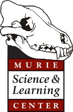 wolf skull logo of the murie science and learning center wolf skull logo of the murie science and learning center
