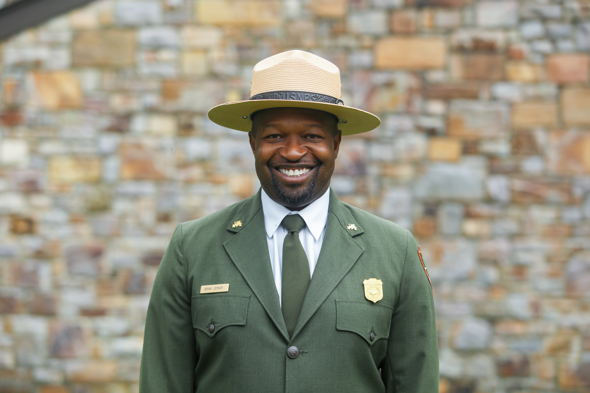 RLC_Headshots_Brian Joyner_20240411_KGraczyk_003-2_JLand touchups Brian Joyner in National Park Service uniform