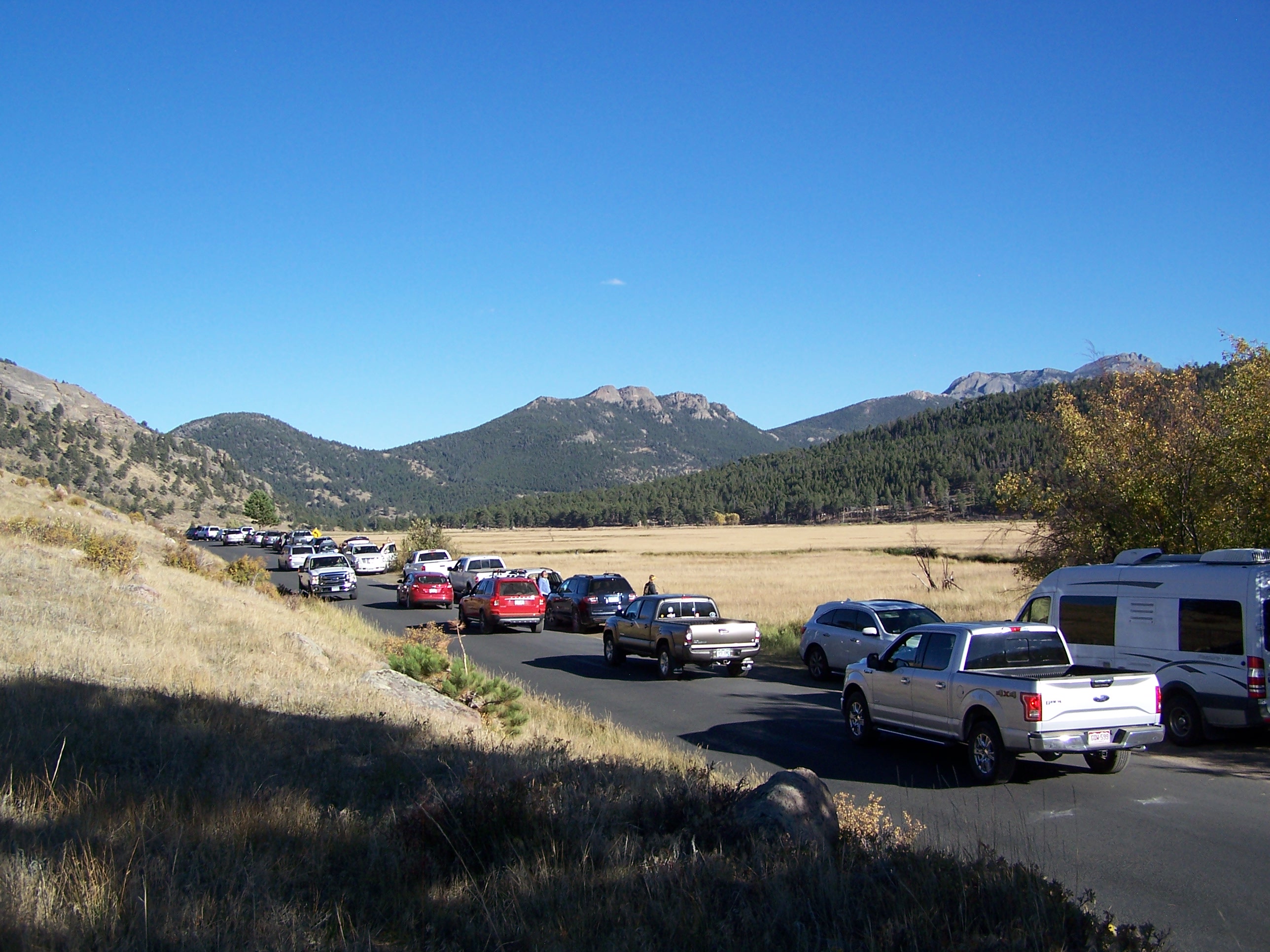 Parked Cars at Moraine Park