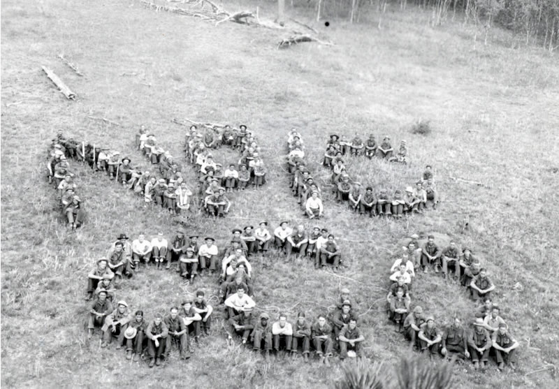 a photo of CCC enrollees